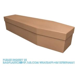 China Assembled Biodegradable Cremation Cardboard Coffins Prices Manufacturer Cardboard Coffins factory