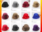 Fashion hot sale unique wool felt ladies hat, Crushable Australia wool hats for