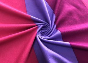 China 170GSM Stretchy 92% Polyester Printing Fabric for Sports Wear Pink Purple factory