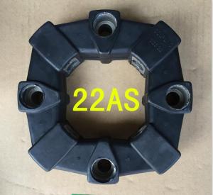 China 22AS excavator rubber coupling factory