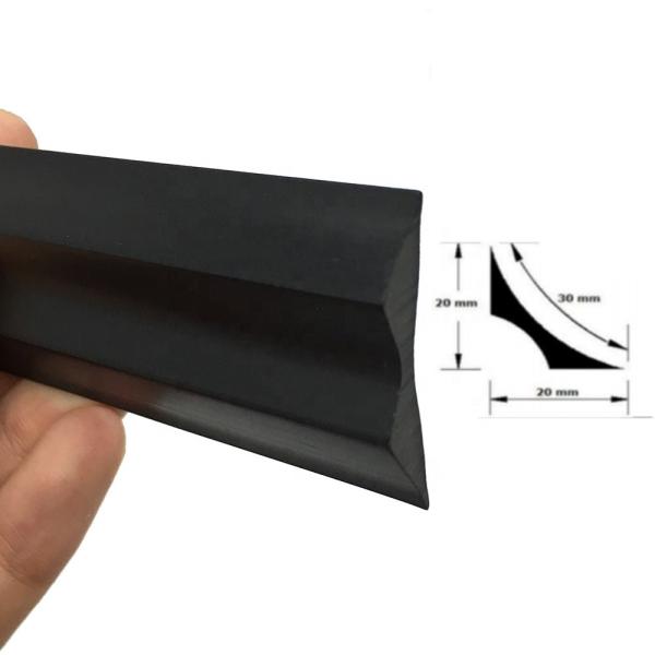 30mmx3.2mm PVC Vinyl Capping Strips and Cove Former for Professional Flooring