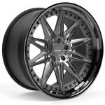 PCD 5×112 5×120 18 19 20 21 22 24 Inch 3 Piece Forged Wheels