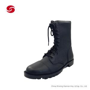 China Full Leather Combat Tactical Boots for Policeman factory