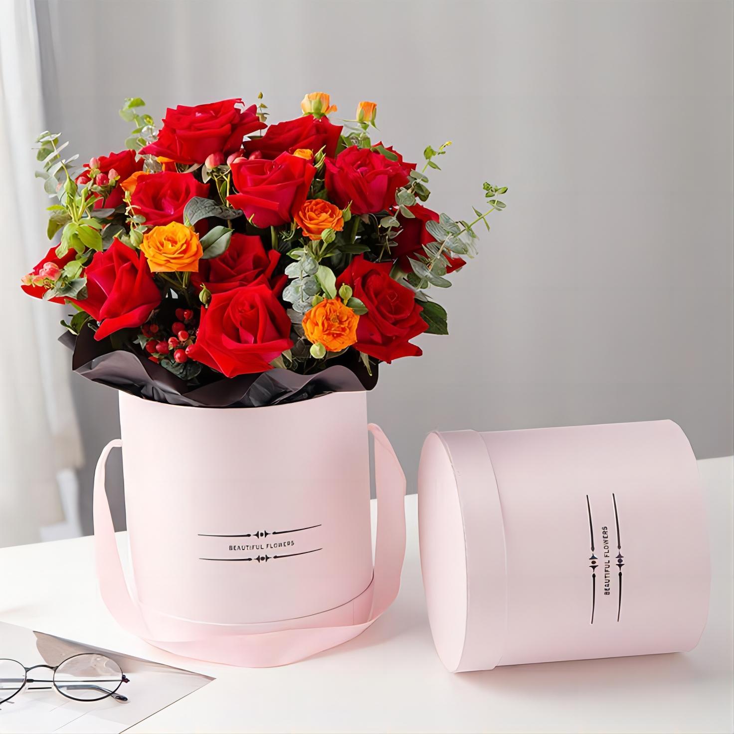 Wedding Party Industrial Square Candy Box with Handmade Double Door and Rotating Layers