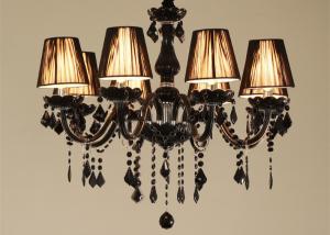 China 260V Black Candle Chandelier factory