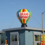 Giant ground helium inflatable advertising balloon for event promotion grand