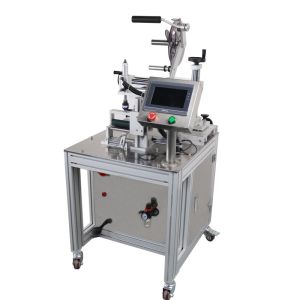 PLC Controlled Desktop Glass Ampoule Vial Labeling Machine for Semi Automatic