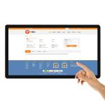 32 inch wall mount digital signage player touch screen information panel