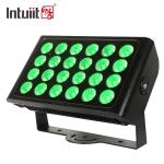 24PCS 10w Waterproof Led Wall Washer Light High Power Led Flood Light RGBW Led