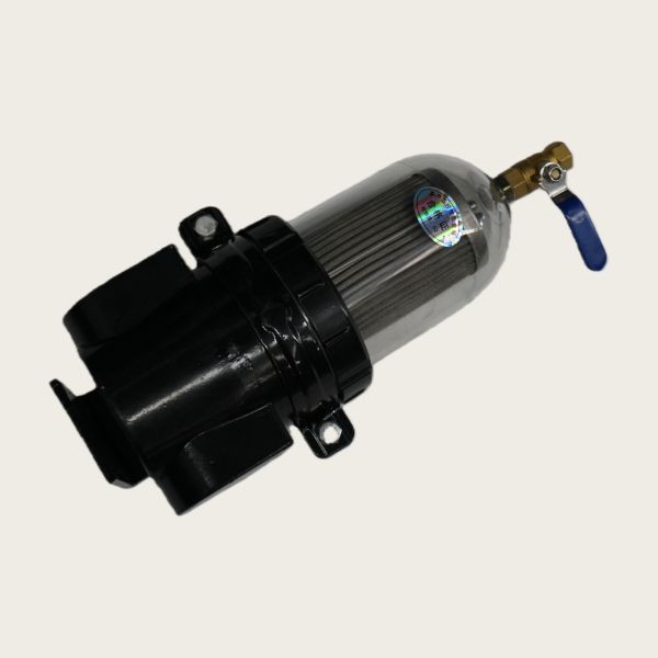 High-Efficiency Filtration! Zoomlion Maintenance Vehicle Special Small Water Filter (Aluminum Alloy Base · Stainless Steel Filter Element)