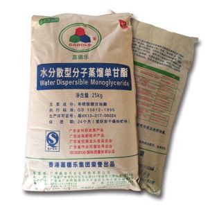 123-94-4 E471 Food Emulsifier Water Dispersible Glycerin Monostearate