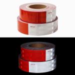 High Intensity 2 Inch Truck DOT Refletive Tape For Vehicle White And Red