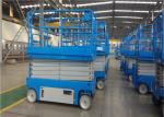 Industrial Outdoor Scissor Lift Low Noise Zero Radius Turning System Easy