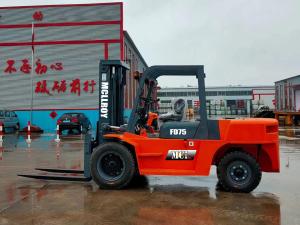 China FD75 IC Forklift 7500KG Rate Loading Weight High Productivity For Stone factory