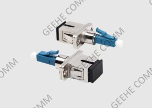 China SC Female - LC Male 9/125µM Single Mode Simplex Fiber Optic Adapter factory