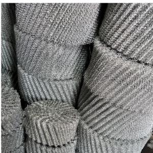 China 316 Knitted Stainless Steel Wire Mesh 2.5mm Thickness 500mm Width For Filtering factory