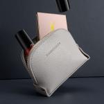 Waterproof Solid Color Travel PU Cosmetic Bag