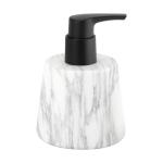 Nature Marble Bathroom Set Round Great Flower White With Black Part Marble Hand