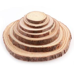 China 16CM Unfinished Natural Wood Slices Wooden Discs Crafts factory