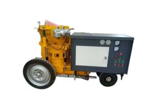 China Thin Flow Shotcrete Sprayer 7.5kw Wet Shotcrete Concrete Pump factory