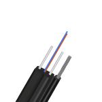 Bow Type FTTH Drop Cable G657A1 / 2 Fibers Self Supporting Fiber Optic Cable