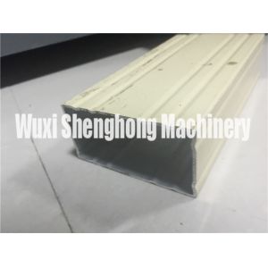 Rectangular Gutter Roll Forming Machine , Roll Forming Equipment