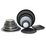 Rk Bakeware China Manufacturer-41225 12" X 2" Glazed Aluminized Steel Round Cake
