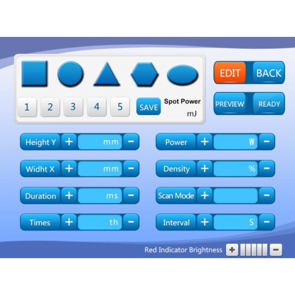 10600nm Ultra Pulse Co2 Fractional Laser Tightening Device With Wind Cooling