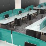 3-12mm Thickness Coated Tempered Painted Glass Worktop for Decoration in Various