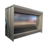 Efficient Water Curtain Cabinet for a Cleaner Spray Painting Environment