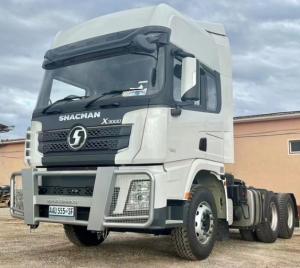 China SHACMAN X3000 6x4 Tractor Truck EuroV 480HP White Truck Tractor Head factory