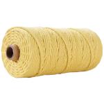 Green 3 Strand Twisted Nylon Rope 3mm Macrame Braided Cotton Rope