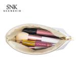 Custom Waterproof PU Leather Makeup Bag Marble Toiletry Travel Beauty Bag