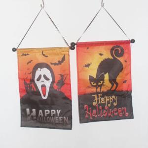 China Halloween Flag Banner ghost and cat factory