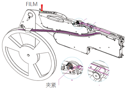 OEM SMT electronic feeder sme 8MM Feeder for Hanwha SM series pick and place machine