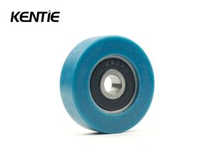 China Single Row Spherical Roller Bearing Wheel PU Material Coat Stainless Steel factory