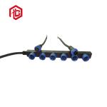 F Type One For Four M15 Waterproof Connector IP68 For Outdoor Street Light