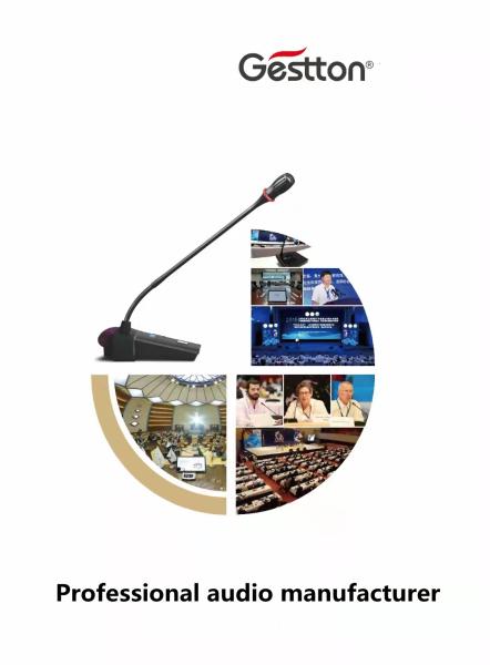 30MHz BandWidth Conference Voting System Hyper Cardioid Directional Conference