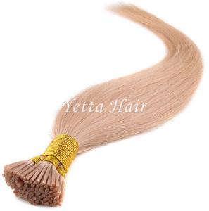 China Double Drawn Pre Bonded Keratin Hair Extensions With Simplicity Elegant factory
