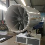 BS-M06 stainless steel dust particles control sprayer cannon machine