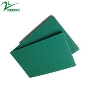 China Colored Corrugated Plastic Sheets 4 X8 PP Honeycomb Panel Green factory