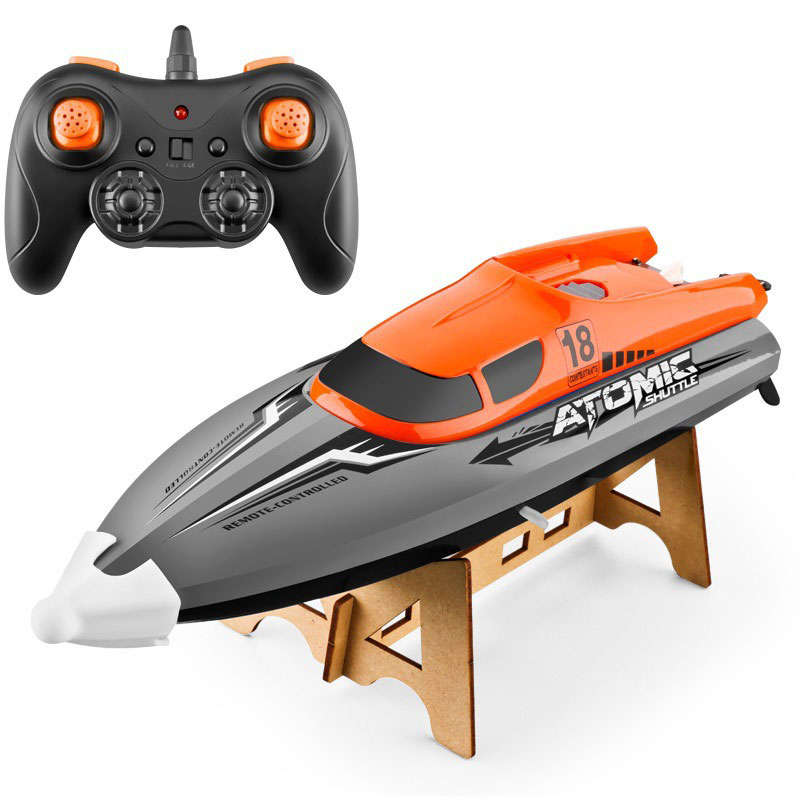 Electric Remote Control Boat in 1 18 Scale with Circulating Water Cooling and Alarm