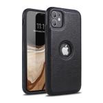 Iphone 12 Pro Max Car Line Stitching PU PC Leather Soft Phone Cover Luxury Cell
