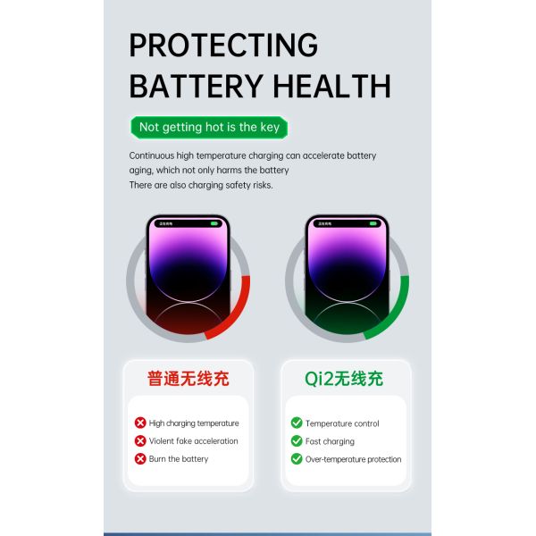 Qi2.2 All in one Wireless charger Cell Phone Stand with Bluetooth Speaker, Colorful LED Lights