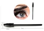 Artificial Fibers Cosmetic Beauty Tools / Black Eye Makeup Brushes For Eyelashes