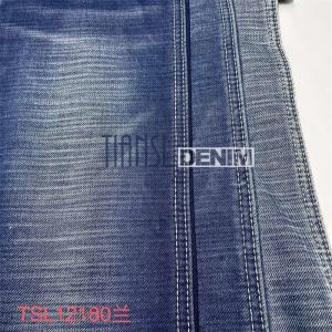 China Combed Yarn Stretch Denim Jersey Fabric Medium Weight 11.5 oz factory