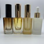 5ml 10ml 15ml 20ml 30ml 50ml 100ml Gradient Color Square Glass Essential Oil