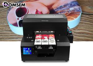 China Multi - Funtional Inkjet A4 UV Flat Bed Printer Metal Material 110V/220V DOMSEM factory