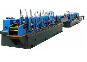China Round Tube Carbon Steel Galvanized Pipe Welding Making Machine factory