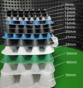 China Rectangle Waterproof HDPE Drainage Board Dimple Membrane Drain Mat for Green Roof factory